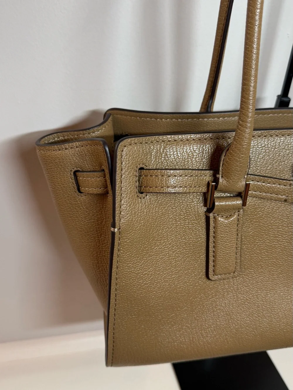 Hamilton Moderne Small Leather Satchel